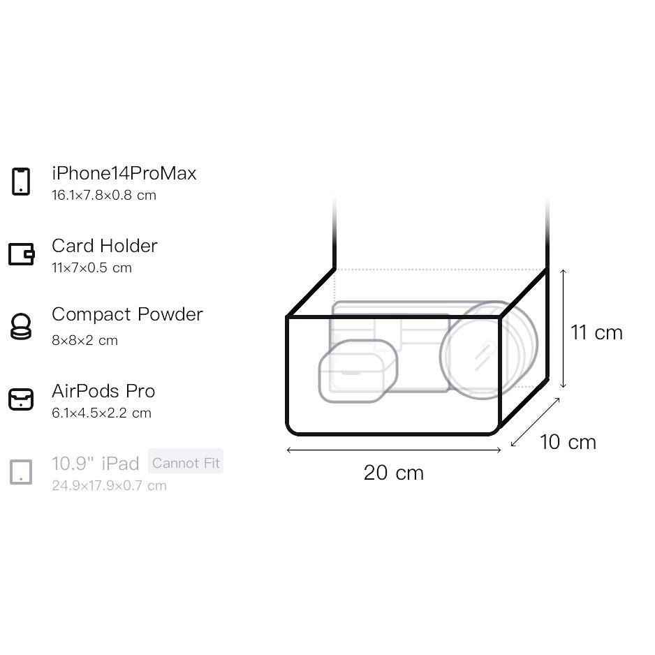 MCM Monogram Classic Leather Makeup Bag Women Handbags Brown MWRAAVI01CO001