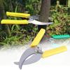 Ergonomische Gartenschere mit gelbem Griff, Gartenschere für effizientes Schneiden, Trimmen, Heimgärtnern und professionelle Nutzung