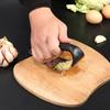Multifunctional Manual Garlic Press Curved Garlic Grinder Slicer Stainless Steel Garlic Press Cooking Gadgets Kitchen Tool