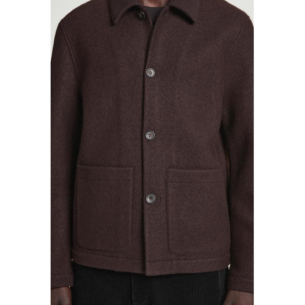 Cos Japan Boiled Wool Chore Jacket