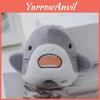 Adorable Cute Cartoon Shark Plush Keychain Soft Stuffed Animal Bag Ornament Ideal For Kids