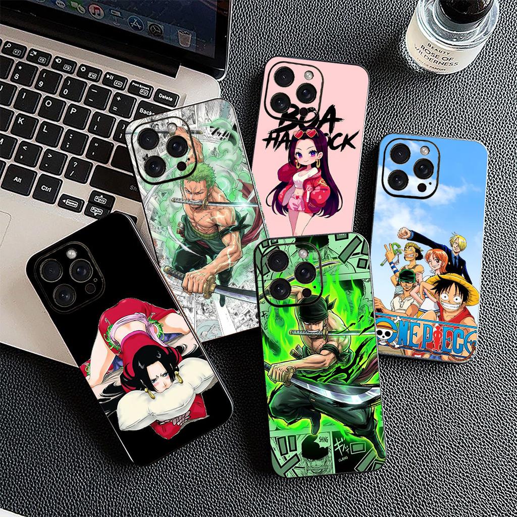 Boa Hancock One Pieces Luffy Roronoa Zoro Phone Case for Xiaomi Redmi Note 13 14 Pro Plus ProPlus 14C 13C Pro+ 5G Cover