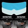 Motorcycle Helmet Lenses Film Universal Electric Vehicle Riding Safety Protection Rainproof Anti-fog Film Helmet Lens Sticker