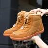 Women'S Winter Snow Boots Fur Lined Barefoot Boots Wide Toe Box Ankle Booties Walking Boots Outdoor With Plush Cotton Shoes