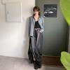 New Arrivals Open Run Women Casual Cotton Loose Fit Long Sleeve Check Shirt Nbsk