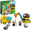 LEGO DUPLO 10931 Truck and Crawler Excavator