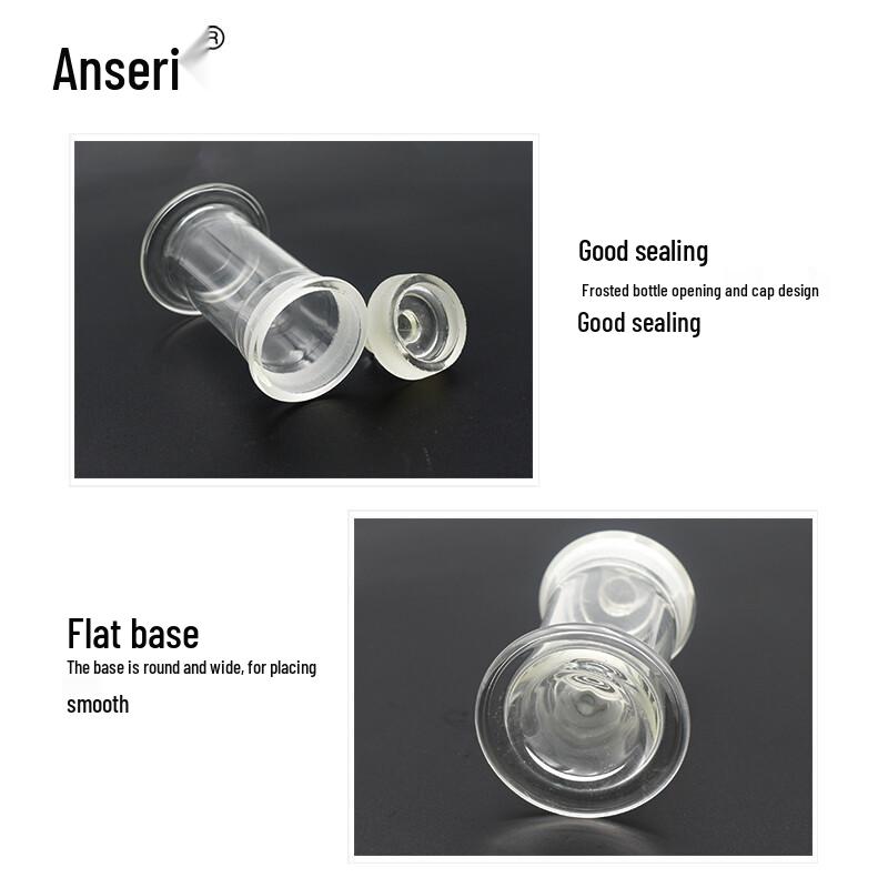 Laboratory Glass Specimen Bottle with Frosted Lid