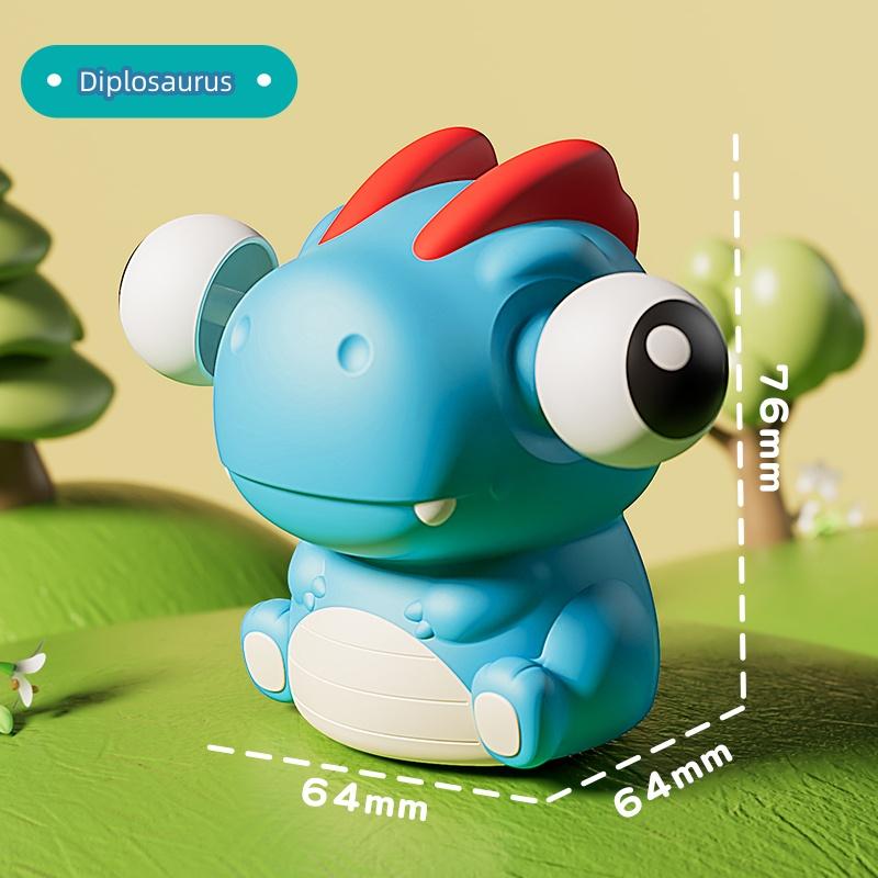 New Cute Eyeball Burst Squeeze Toy Dinosaur Ear Pull Toys Portable Fidget Toy Doll Stress Relief 3D Toys