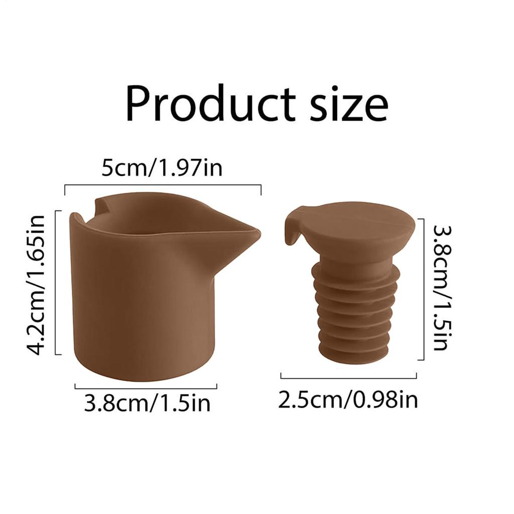 Wine Stopper Beverage Bottle Sealers 3 Pieces Silicone Wine Savers For Kitchen Outdoor Picnics Restaurants Wedding Planners