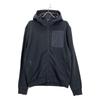 HERNO JC00009UL-50017 Laminar Navy Cotton Hybrid Sweat Zip Hoodie tops 50 NavyUsed