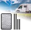 Foldable RV Window Shade Waterproof Door Window Shade Blackout Window Cover  RV