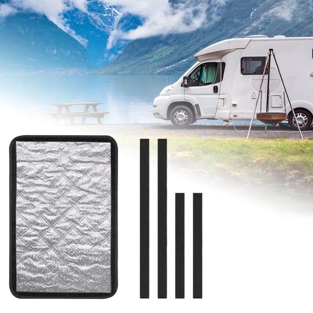 Foldable RV Window Shade Waterproof Door Window Shade Blackout Window Cover RV