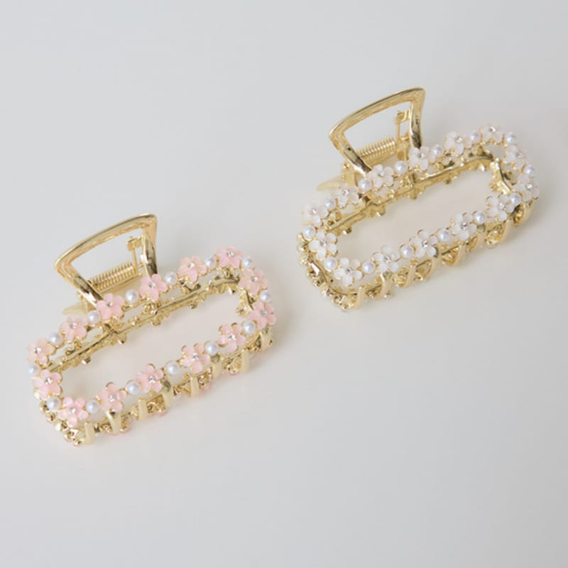Les Bijoux Philosophy LB_Romantic Flower Hair Claw_2type