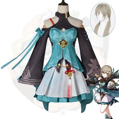 Broken Star Dome Railway Qingque Cos garnitur Anime gra damski garnitur zwykły kostium Cosplay garnitur