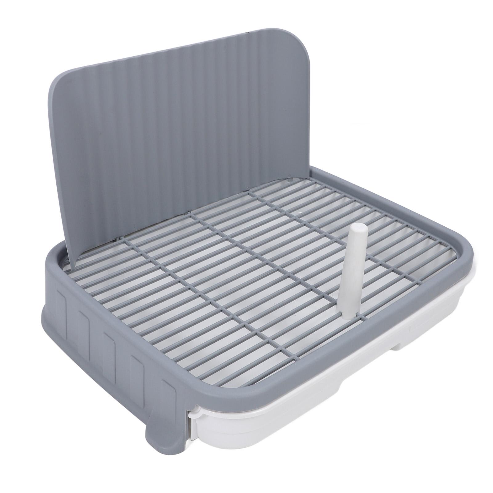 

Туалет для дрессировки собак, легкая очистка, съемная устойчивая конструкция, лоток для собак средних и больших размеров