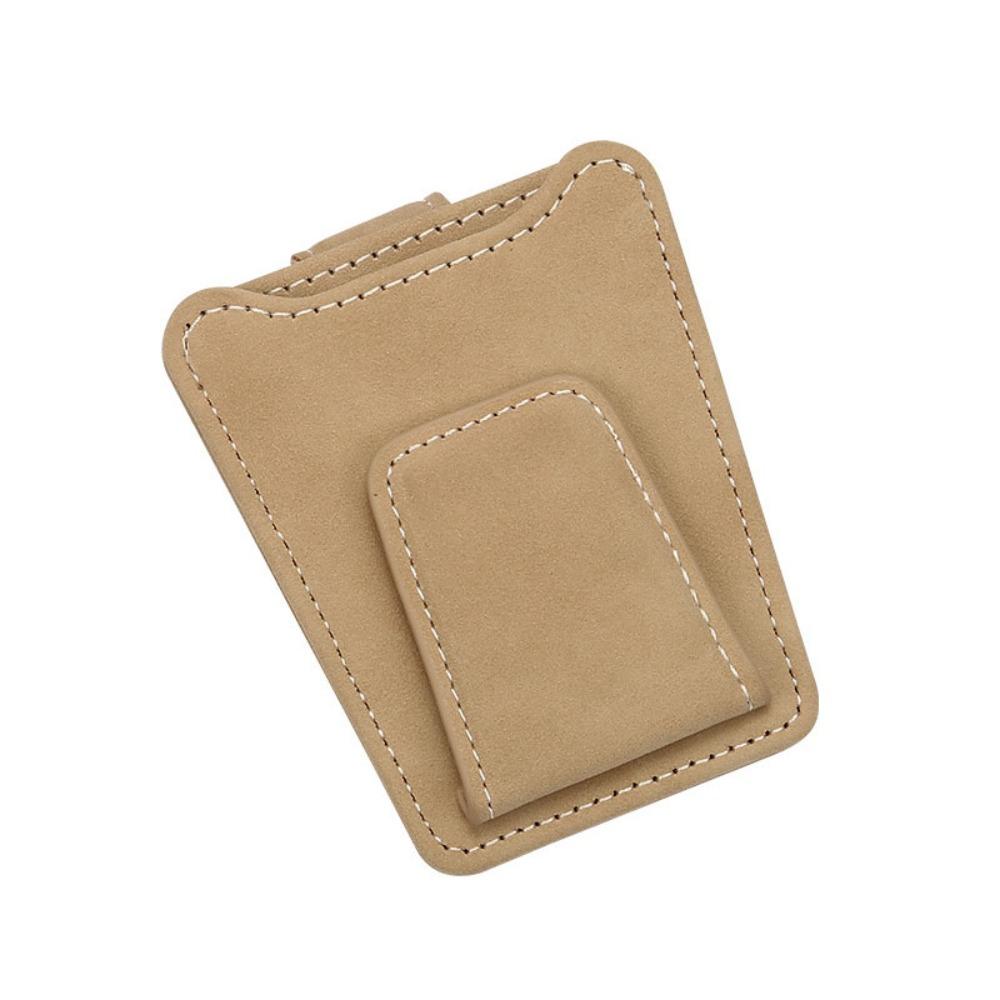 Magnetic Car Glasses Clip Wear-Resistant Sunglasses Holder  Business Card