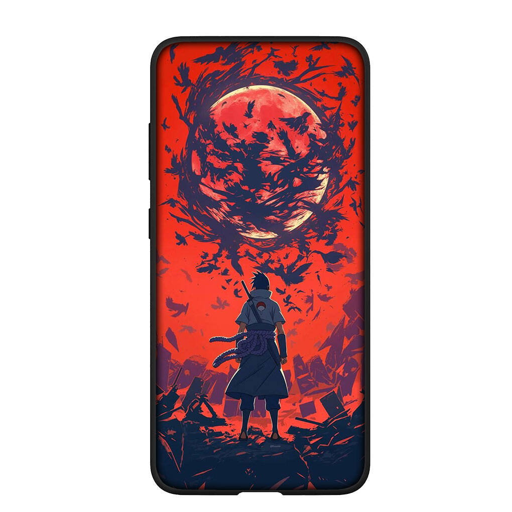 Phone Case for iPhone 17 15 16 Plus Xiaomi Poco X7 X6 F8 F7 M8 C85 C75 Redmi Note 14 12 11 13 Pro Max A4 14C 15C Uchiha Sasuke Comics Narutos Cover
