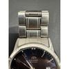 Used [Working item] ORIENT automatic men's watch navy dial