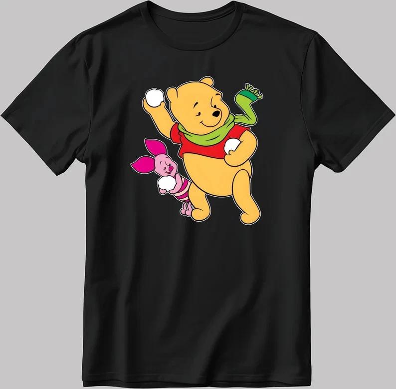 Winnie The Pooh Happy Tshirt Unisex4 S