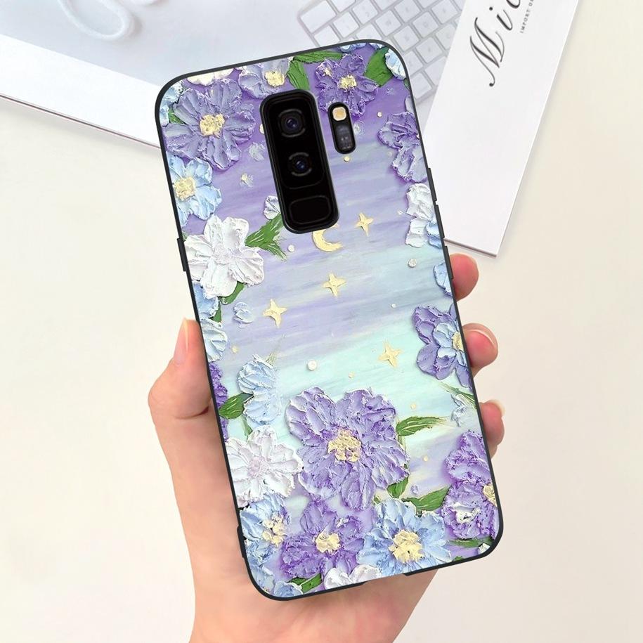 For Samsung Galaxy S9 S 9 Plus Case Popular Marble Cartoon Soft Cover Silicone Shockproof Phone Case For Samsung S9+ S9Plus Capa