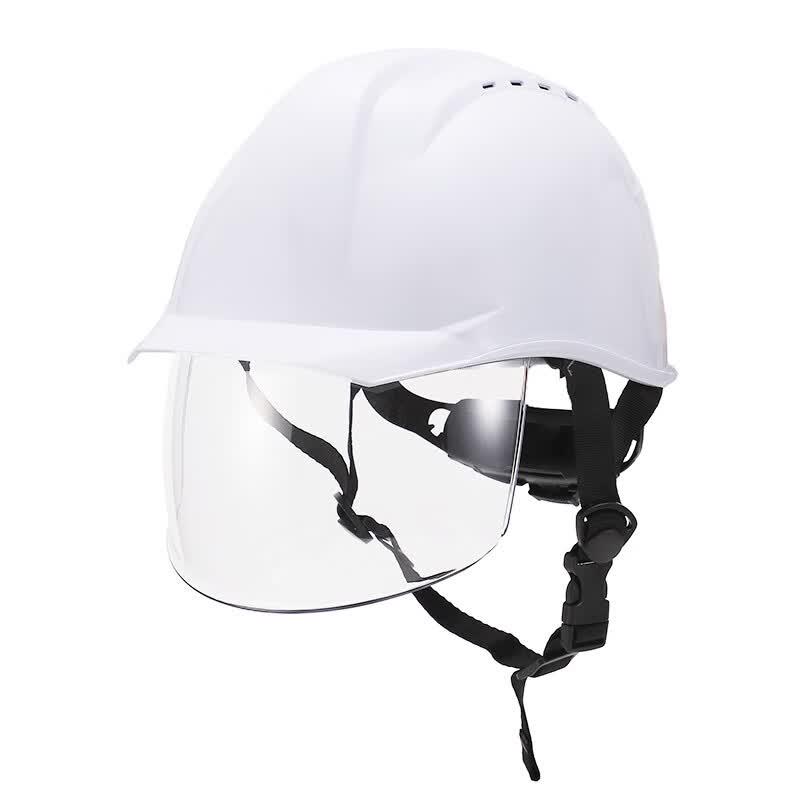Handun Ventilated Safety Helmet with Integrated Face Shield