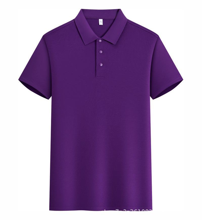 Men's Business Lapel Polo Shirt with Custom Logo Printing