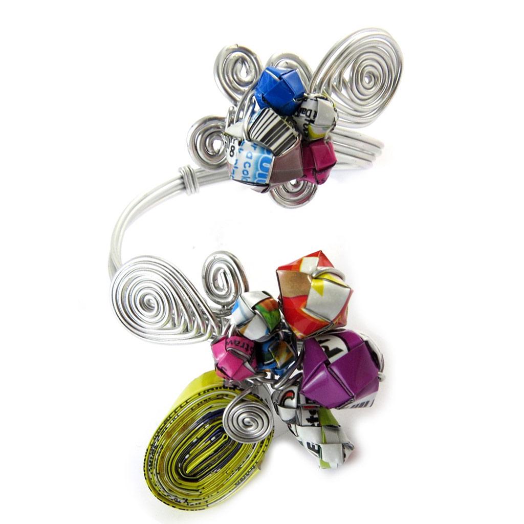 Les Trésors De Lily [N9544] - Multicolored 'New Life' Artisanal Bracelet (handmade)