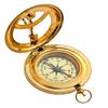 Pocket Sundial Compass West London Sundial Compass 10.16 Cm