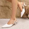 Women's Summer New Korean Fashion Baotou Overfoot High Heel Fashion Casual Roman Baotou Sandals