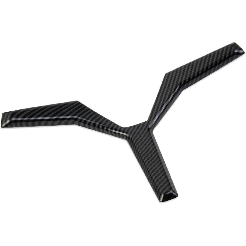 Carbon Fiber Style Steering Wheel Cover Molding Trims Accessoriess for Polaris 2015-2019