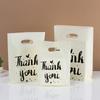 100 Pezzi Borsa Tote di Alta Qualità "Grazie" per Festa, Laurea, Souvenir, Regalo di Natale
