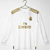 Mens Long Sleeve Retro Football Jersey Vintage Team Sportswear Soccer Fans