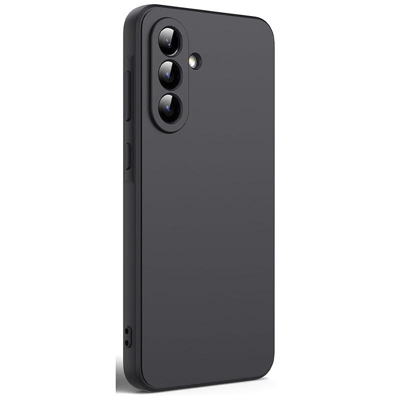 Liquid Silicone Case Full Body Camera Protect Case Cover Silicon Liquid Silicone Case Dark Purple For Samsung Galaxy A56