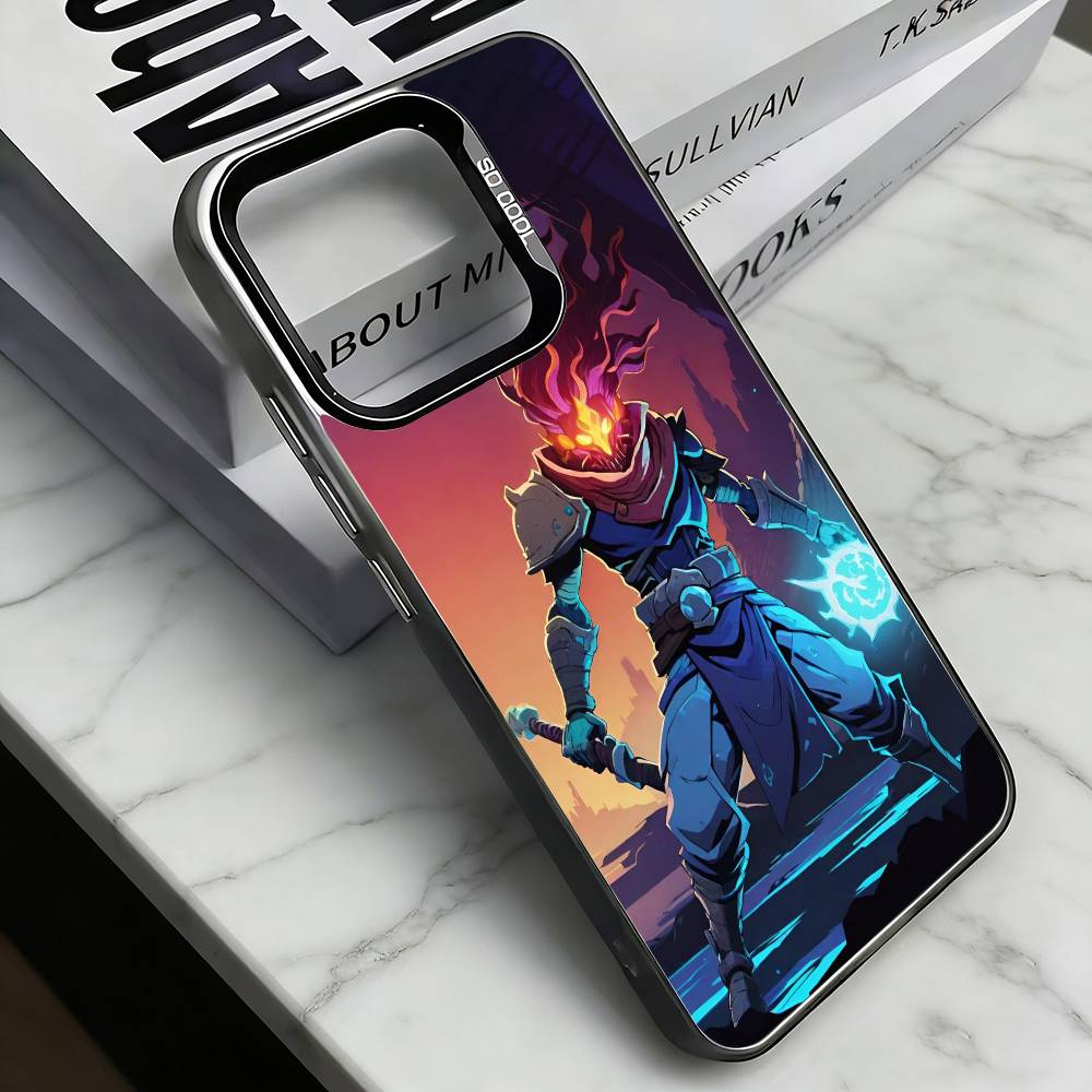 D-Dead Cells Phone Case For iPhone 17,16,15,14,13,12,11 Plus,Pro Max,XS,Colorful Silver Phone case Funda Cover