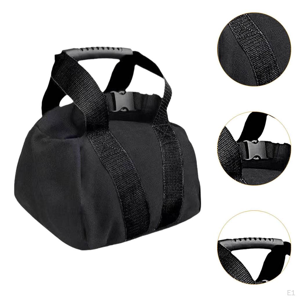 Adjustable Soft Kettlebell Sand Bag Anti Slip Handle Sturdy for Home Training Multifunctional