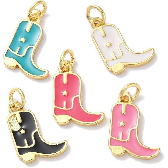 LiQunSweet 20 pcs 10 Styles Vegetable and Fruit Enamel Charms Watermelon Strawberry Banana Carrot Charms for DIY Jewelry Bracelet Necklace Earring