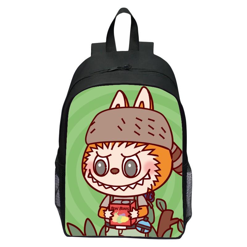 Schoolbag Printed Rabbit, Elementary School Cartoon Cute Backpack 123 Grade Doll Boys and Girls
