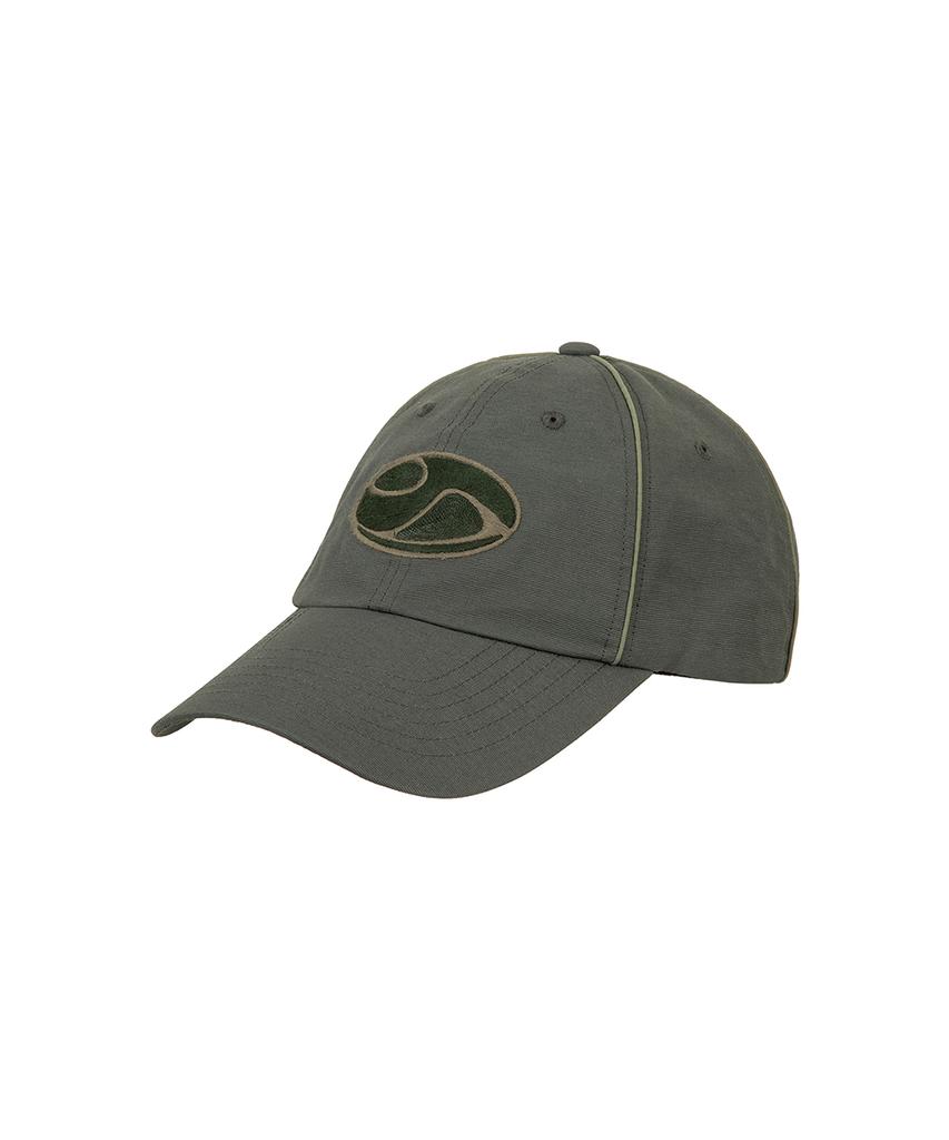 Sseomweeoaussaideuhaikingkeompeoni Nature Logo Line Detail Cap_Charcoal