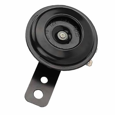 LIKENNY Electric Motorcycle Horn, Car Horn, 12 V, 105 dB, Universal Use, Round Round,