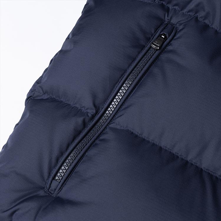Polo Ralph Lauren FW22 Solid Logo Embroidered Removable Hood Warm Down Jacket Men Jackets Navy-Blue MNPOOTW16020299-410