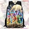 Cartoon One Piece 15-inch Backpack, Unisex Design for Both. Lightweight,wear-resistant Student Backpack. Age 6-10