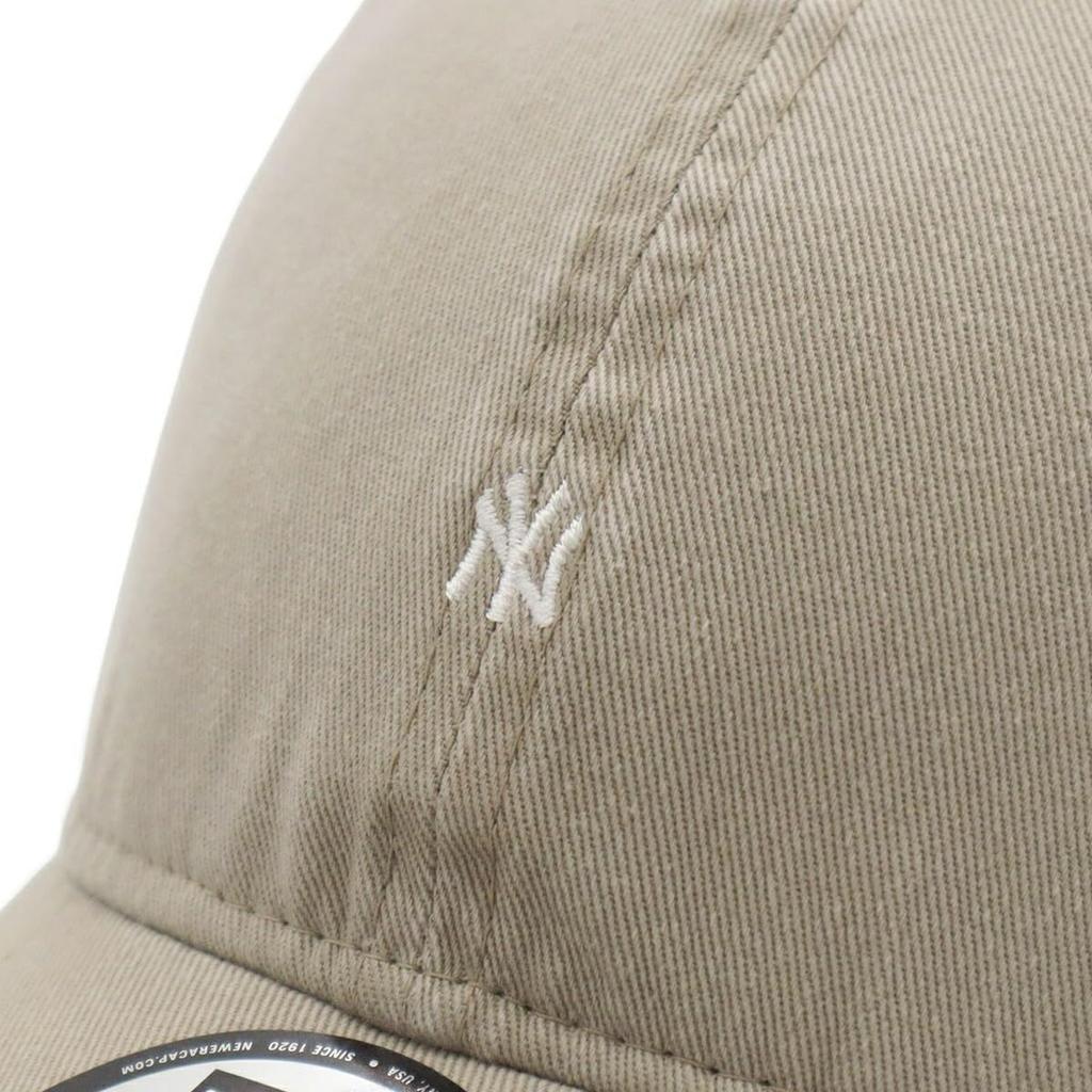 New Era 9TWENTY Cap MLB New York Yankees NY Pebble Beige Micro Logo ONSPOTZ Exclusive and 920 New Era BB UV Trendy Functional Hat for Outings