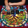 Square Altar Decorations Tablecloth Witchcraft Divination Altar Table Cloth Multifunctional Tarots Card Table Cover
