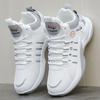 Men's Low Top and High Top Sports Shoes -Breathable PU Upper and Lace Up Design, Suitable for Running, Fitness and Daily Wear, Basketball Shoes