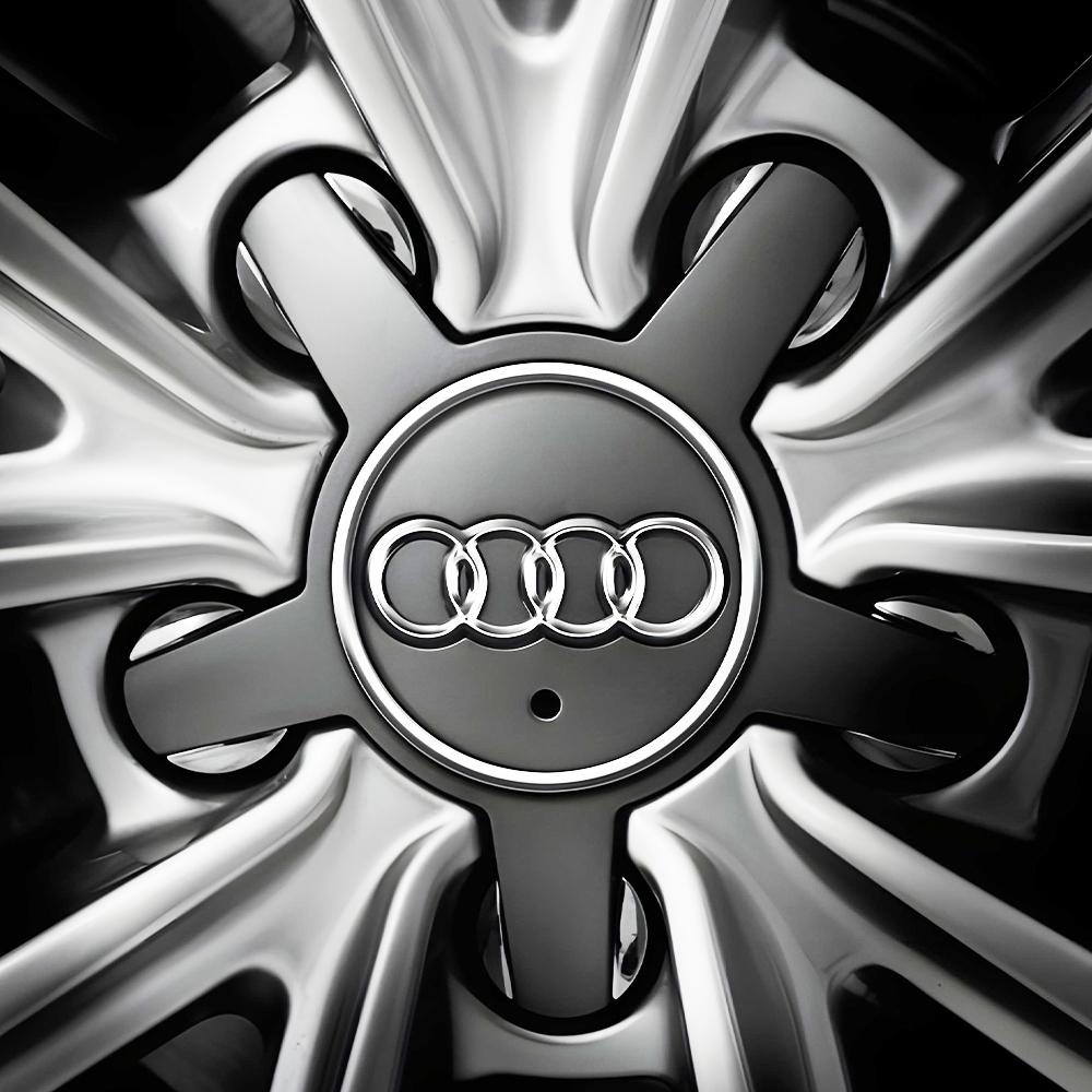 2026 4PCS Car Wheel Center Cover Hub Cap For Audi A3 8P A4 A6 C6 B8 Sline RS B6 B5 B4 B3 A1 A2 A5 A7 A8 C5 C7 Q1 Q2 Q3 Q4 Q5 Q6 Q7 Q8
