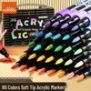Truecolor Soft-Tip Acrylic Marker Pen Set