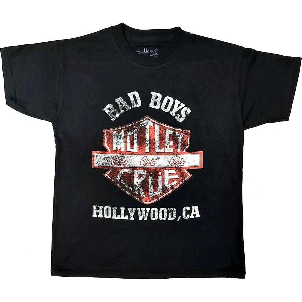Motley Crue BBOH Official Childrens Tee T-shirt Boys Kids 100