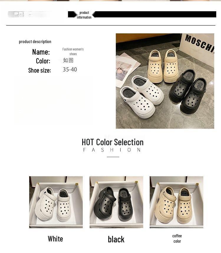 Women's Thick-Soled EVA Sandals & Slippers: Summer Comfort for Home & Couples