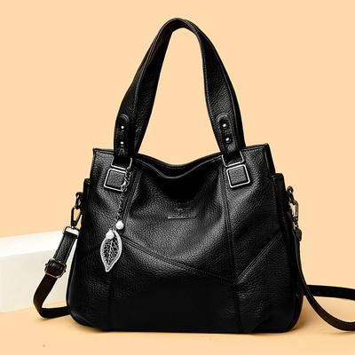 Dámská kabelka velkokapacitní taška tote jednoduchá taška přes rameno crossbody