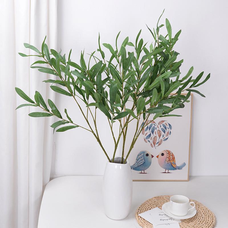 Leaves Simulation Olive Leaf Home Soft Decoration Hotel Shopping Decoration Mall